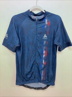 Odlo full zip Cycling Jersey short sleeve XXL